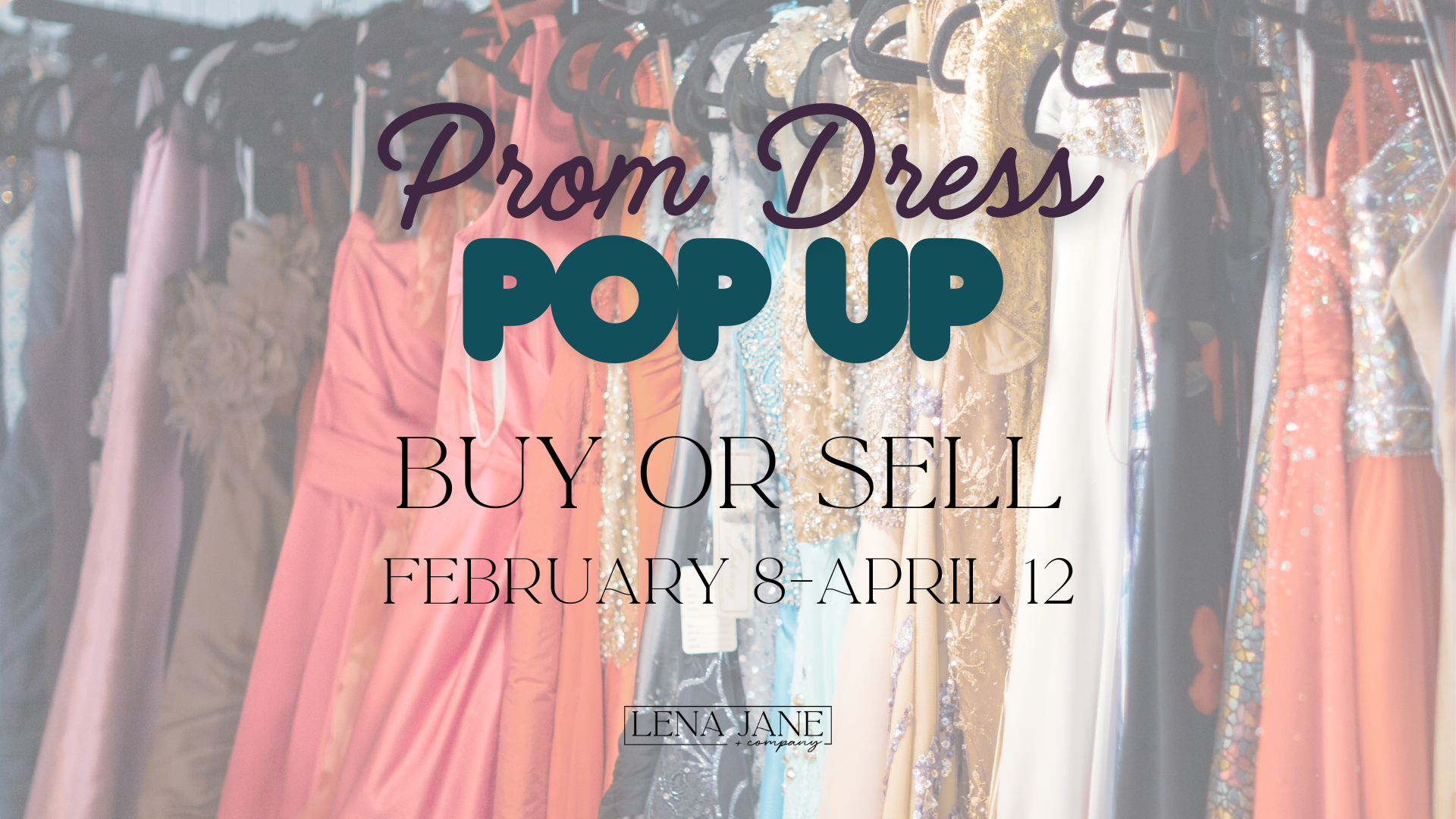 Formal Dress Pop-up Event