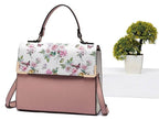 Colorblock Top Handle/Crossbody Bag