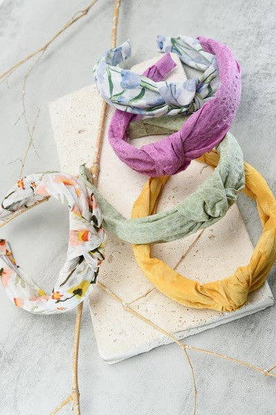 Knotted Woven Headband