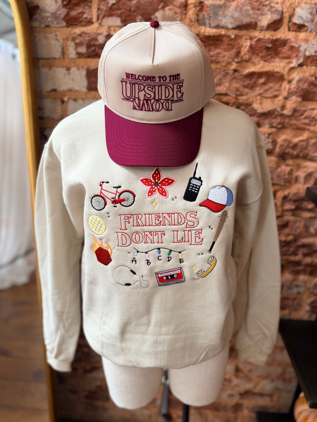 A Vintage Flair Upside Down Hat