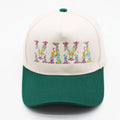 Floral Mama Embroidered Trucker Hat