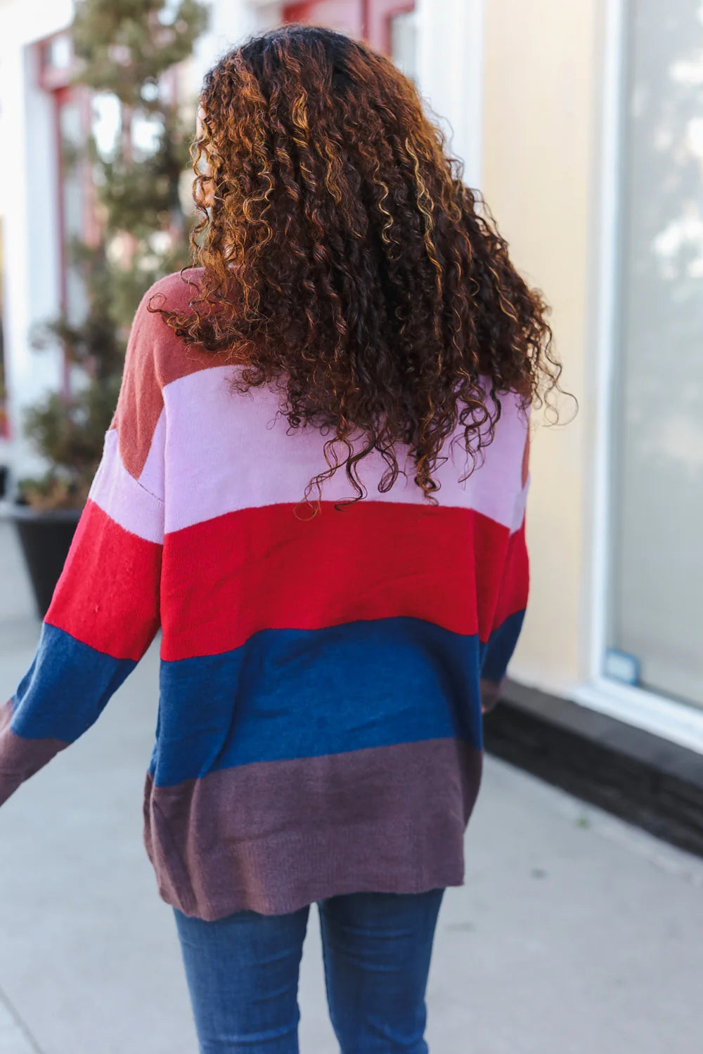 Multicolor Stripe Sweater