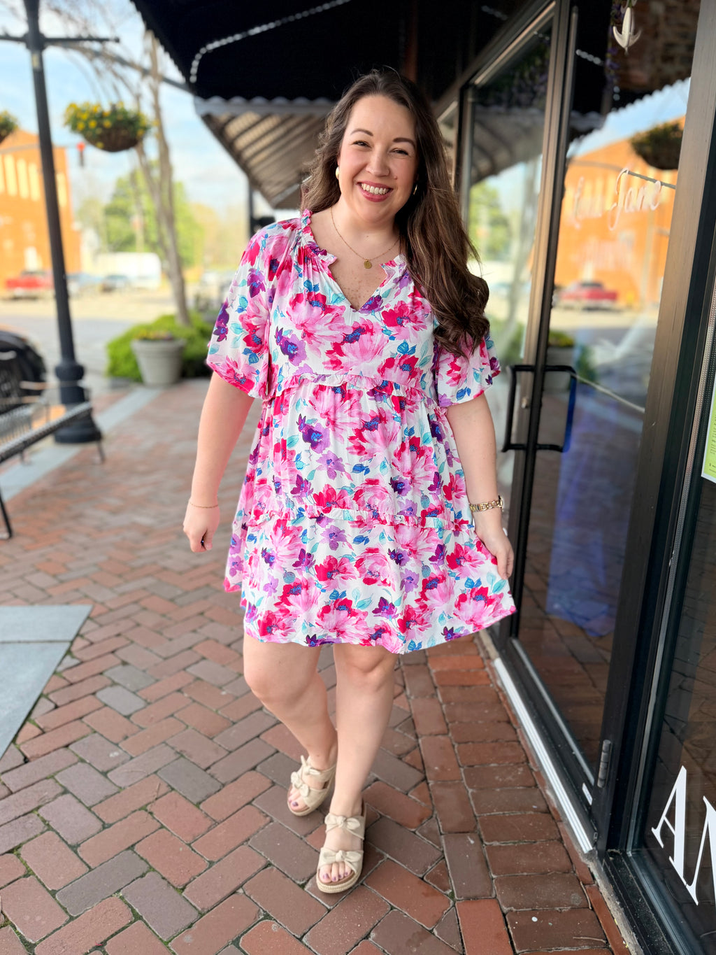 The Watercolor Garden Dress