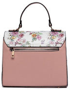 Colorblock Top Handle/Crossbody Bag