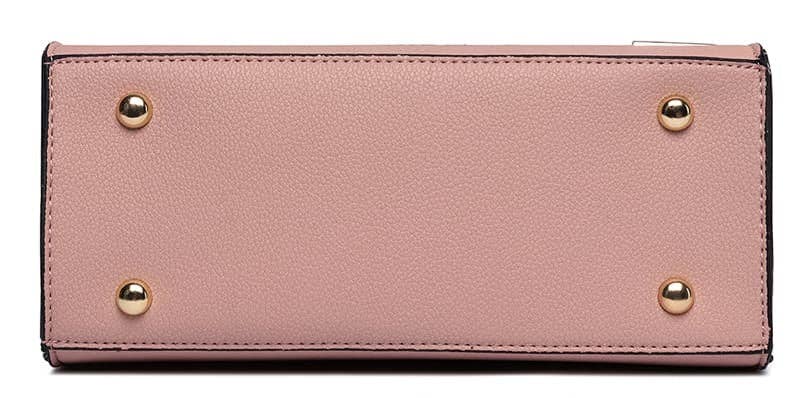 Colorblock Top Handle/Crossbody Bag