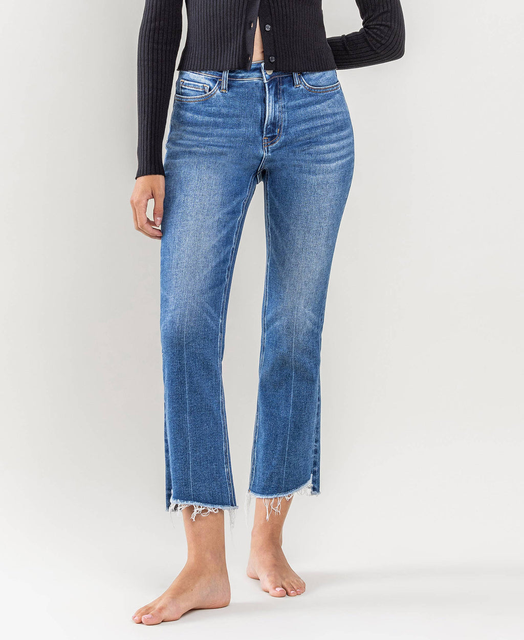Step It Up Kick Flare Jeans