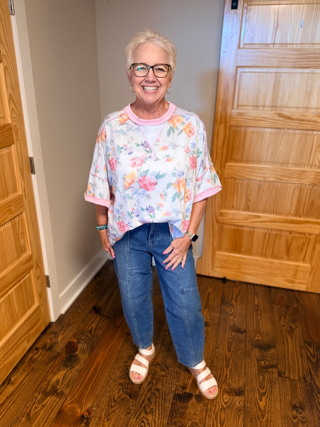 The Blush Garden Top