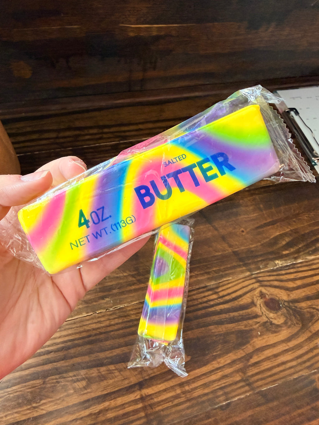 Tie Dye Butter Squishy