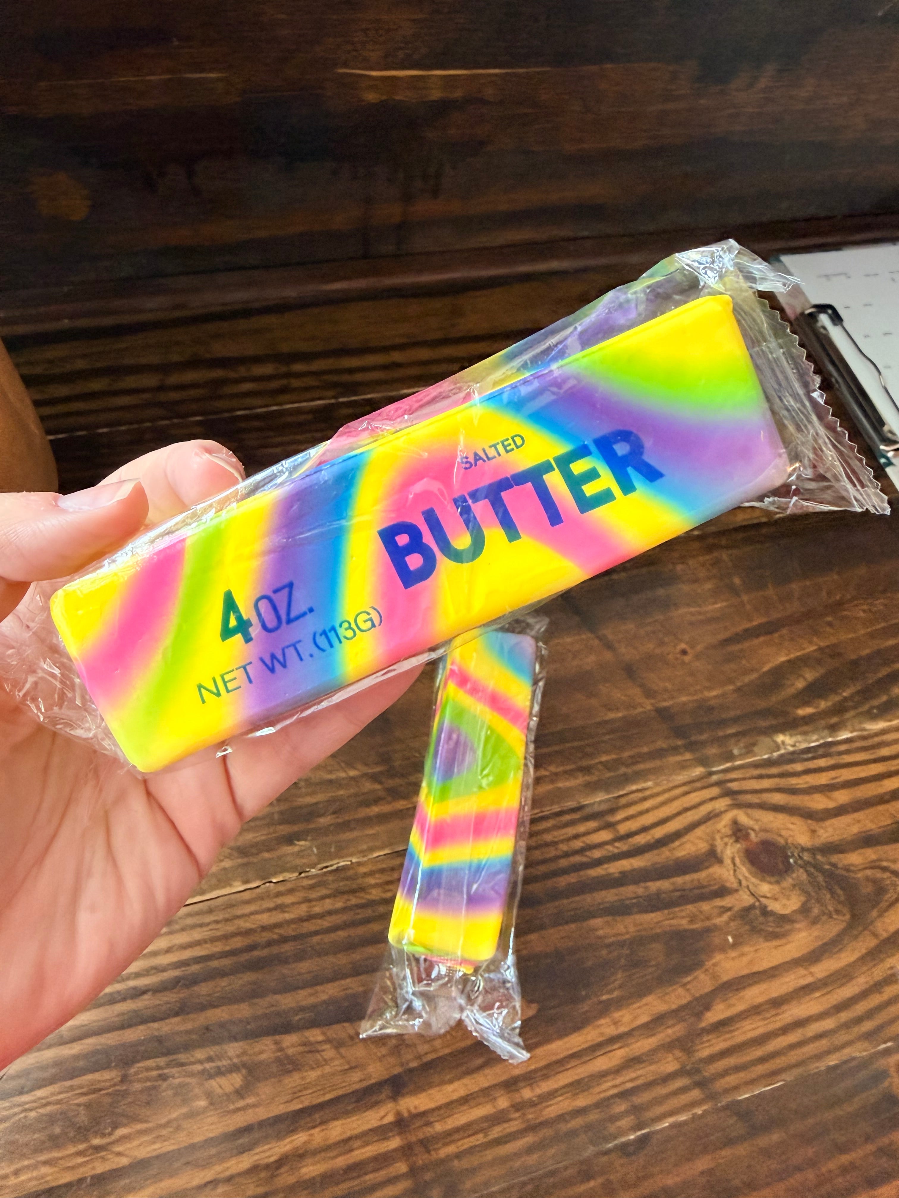 Tie Dye Butter Squishy