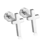 Cross Stud Earrings