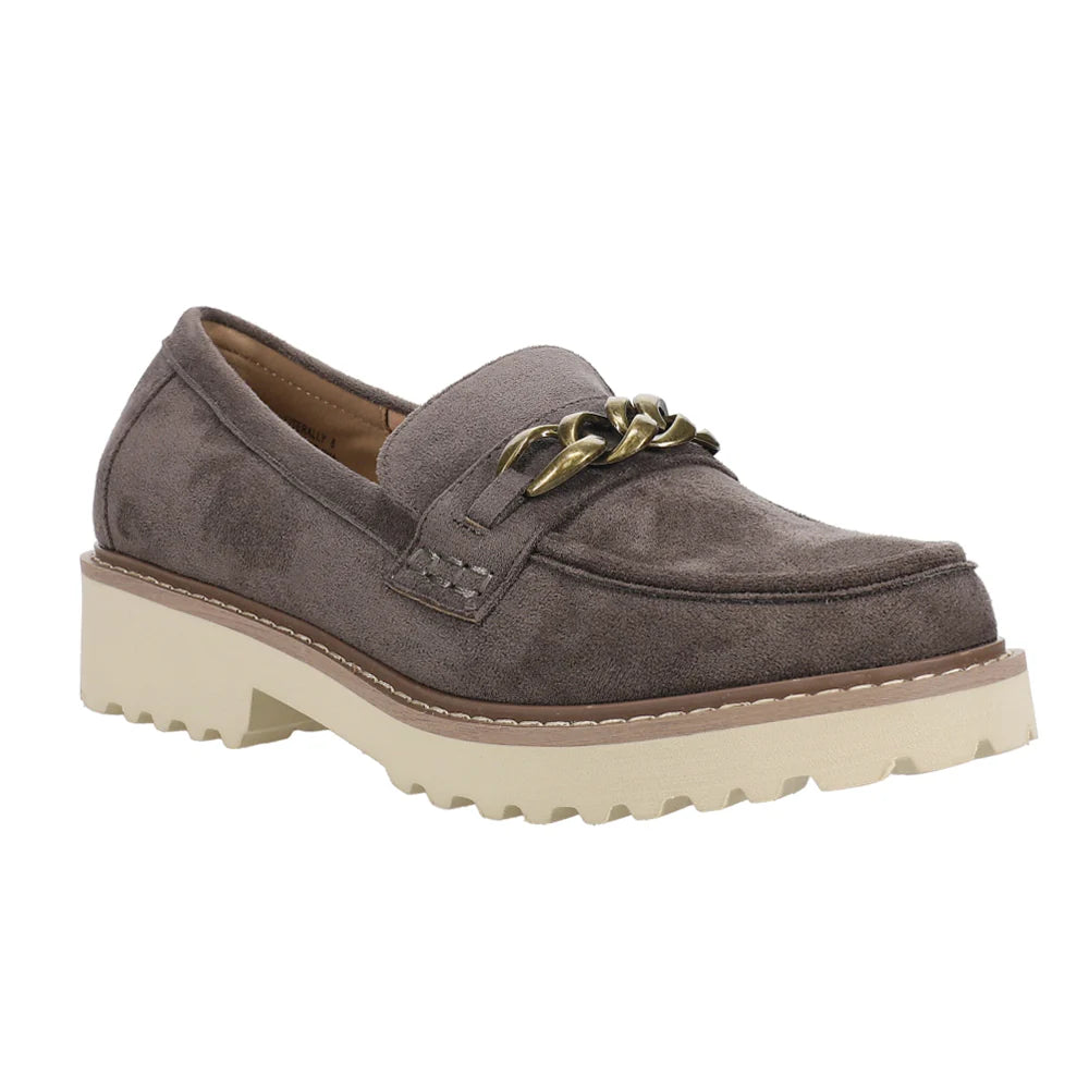 Corkys Literally Loafers - Grey Suede