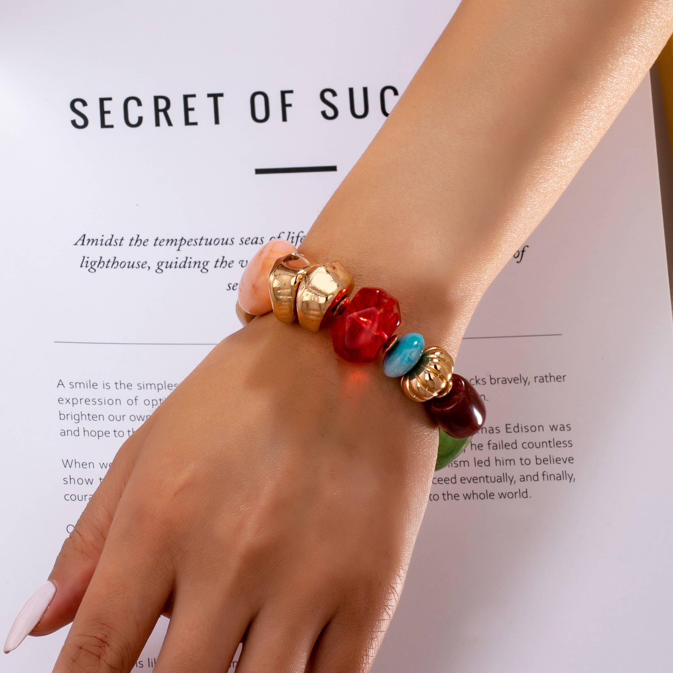 Mixed Stone Bracelet