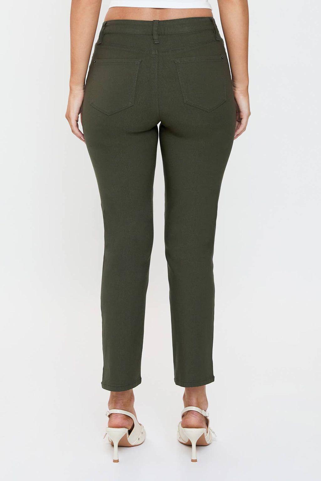 High Rise Hyperstretch Straight Pants