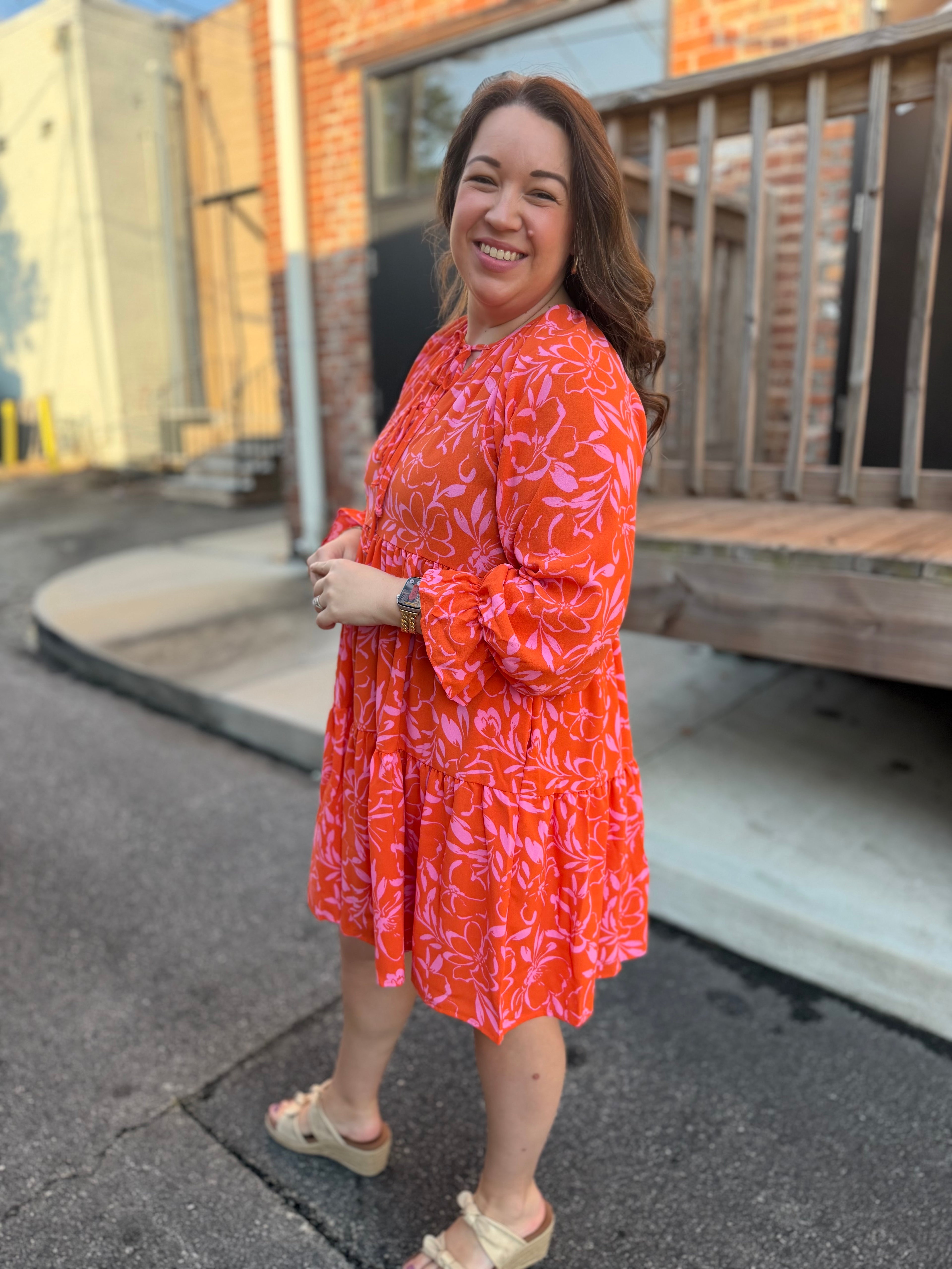 The Sunset Bloom Dress 🌺
