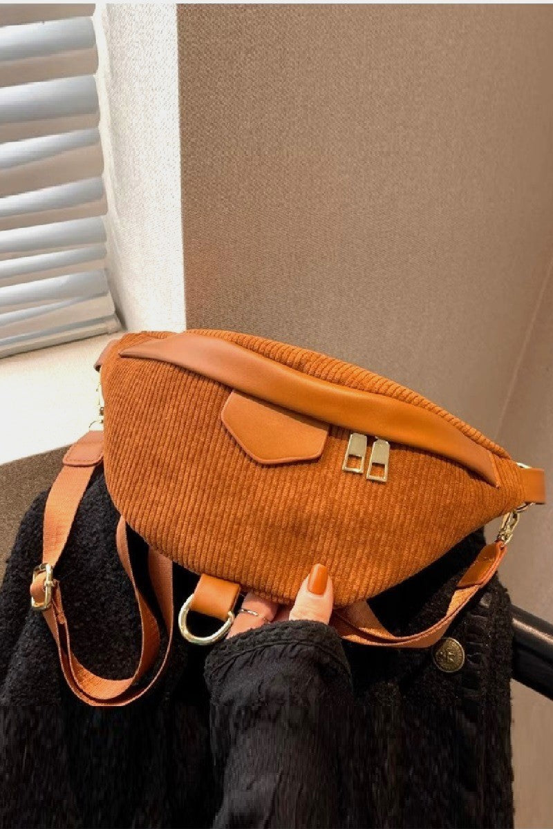 Corduroy Sling Bum Bag