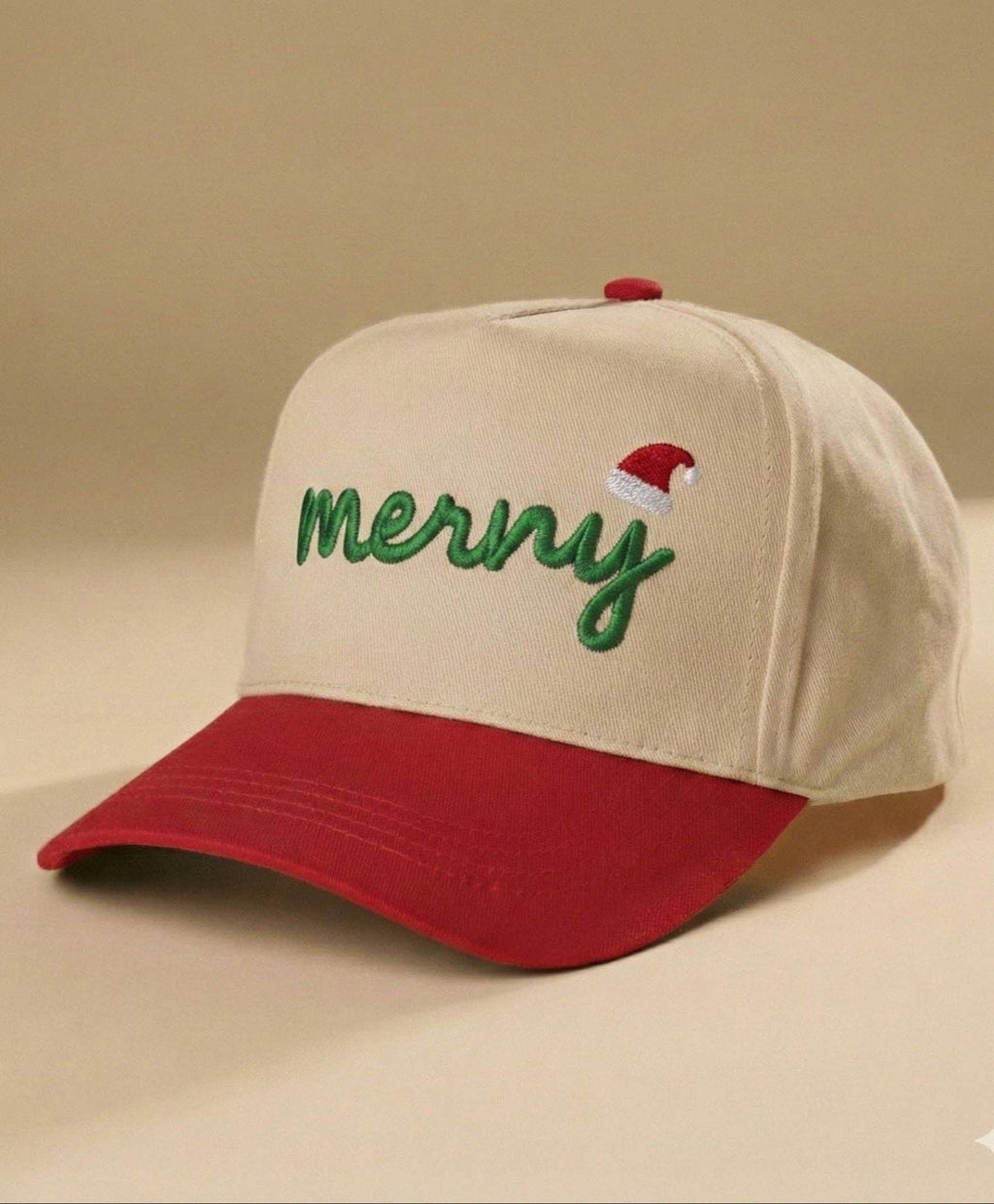 Merry Embroidered Hat