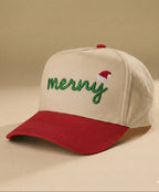 Merry Embroidered Hat