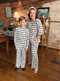Vintage Tractors Bamboo Pajamas Set - Youth
