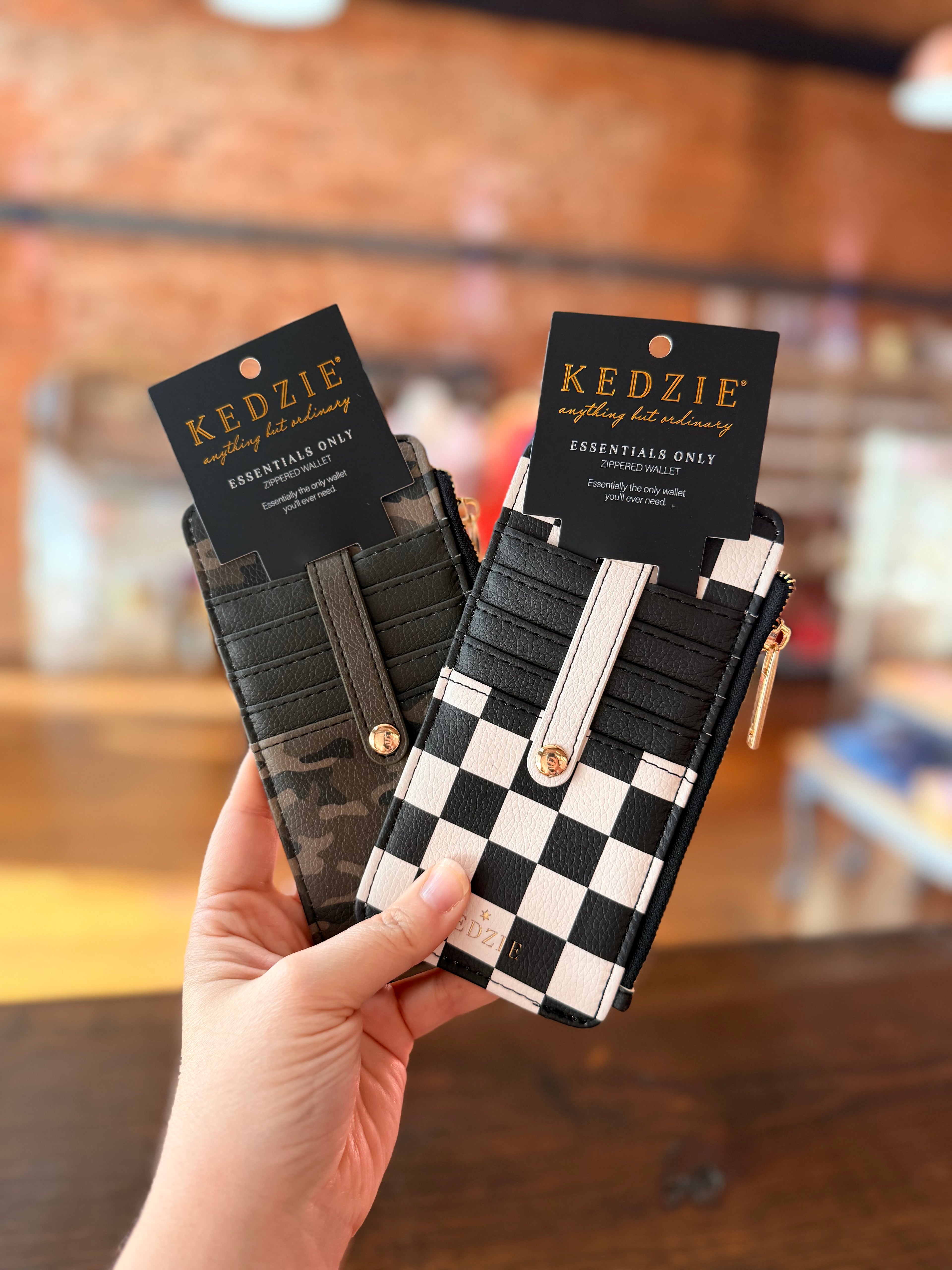 Kedzie Essentials Only Zippered Wallet