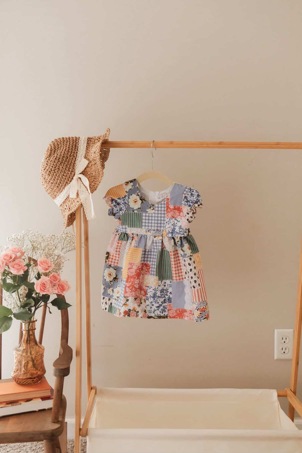Koda Bear Patchwork Dress