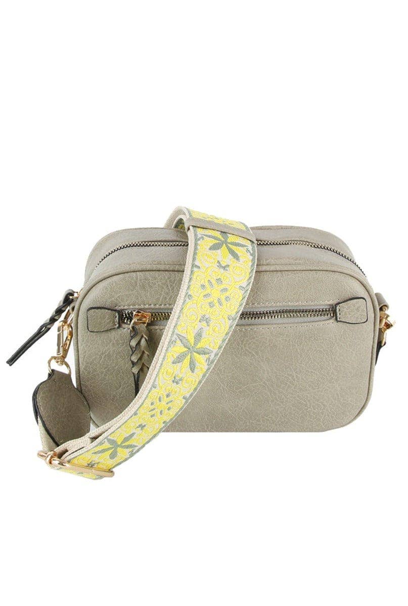 Boho Guitar Strap Women's Crossbody Bag