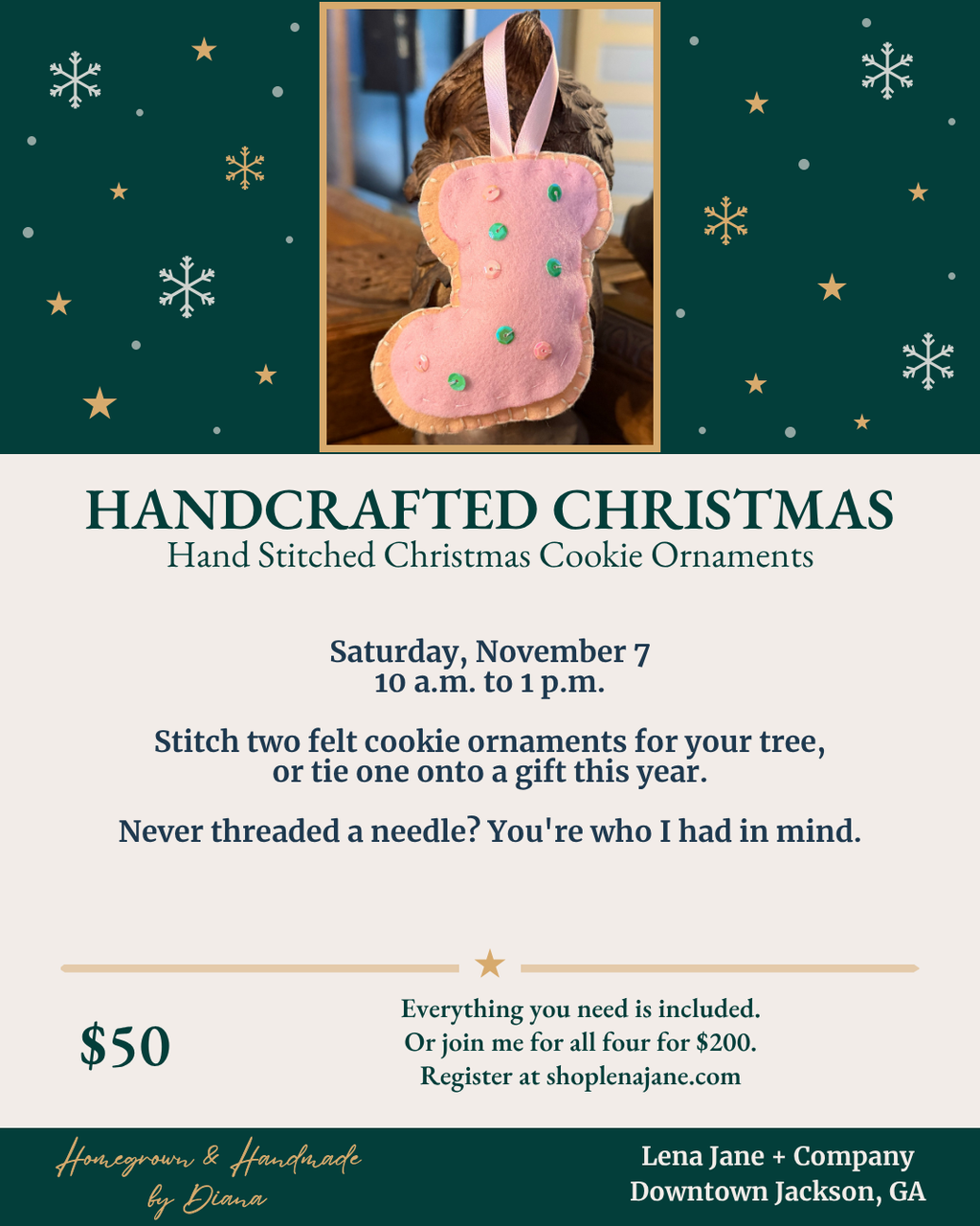 Handcrafted Christmas Series: All Four Classes