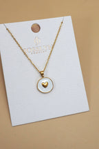 Circle Pendant Necklace
