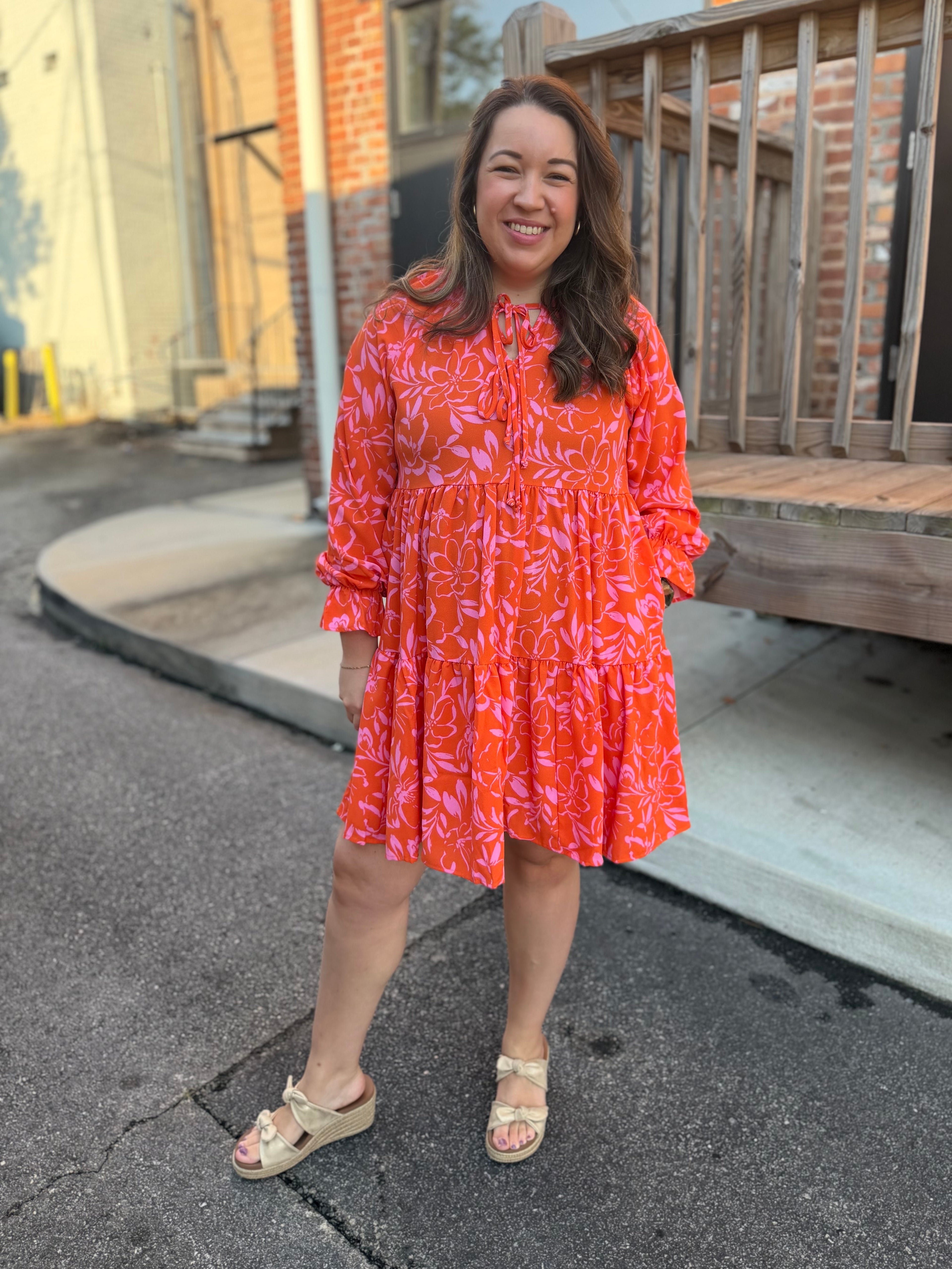 The Sunset Bloom Dress 🌺