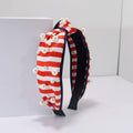 Stripes & Pearls Headband