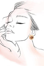 Vintage Flower Stud Earrings