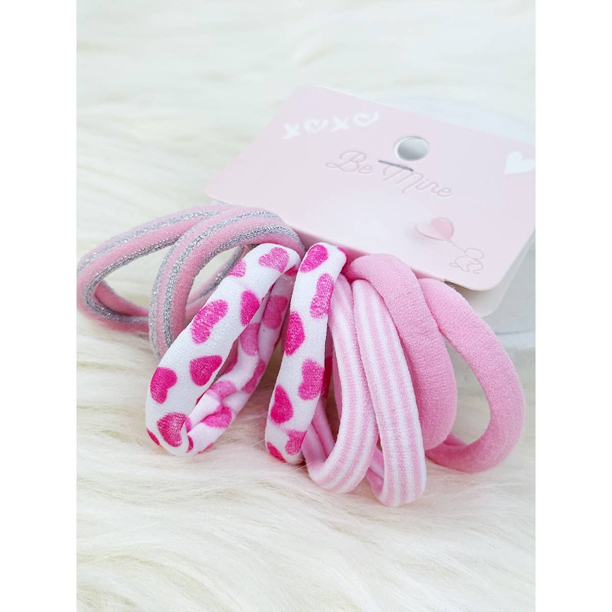 Pretty in Pink Hair Tie Set