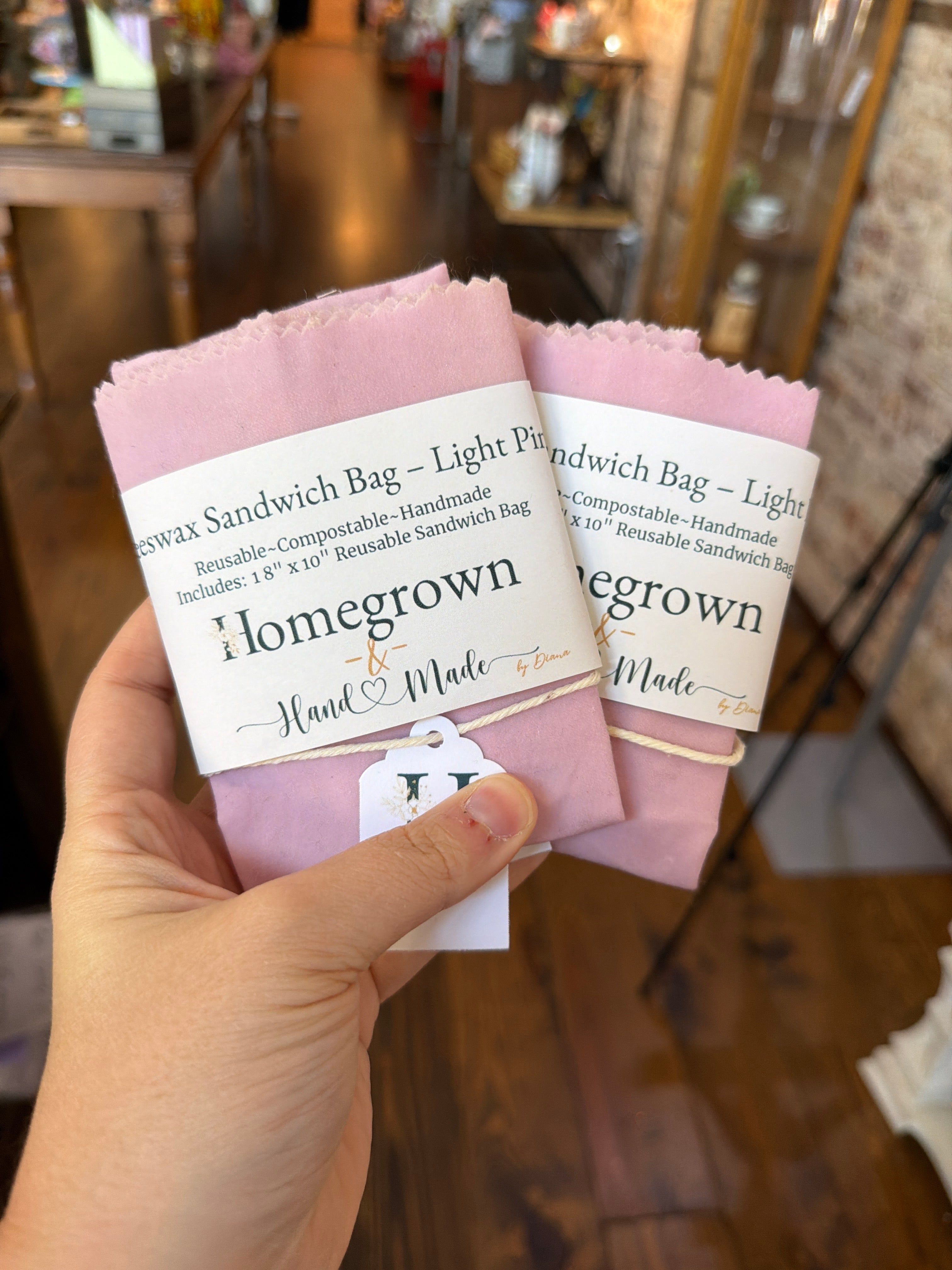 Beeswax Sandwich Bag