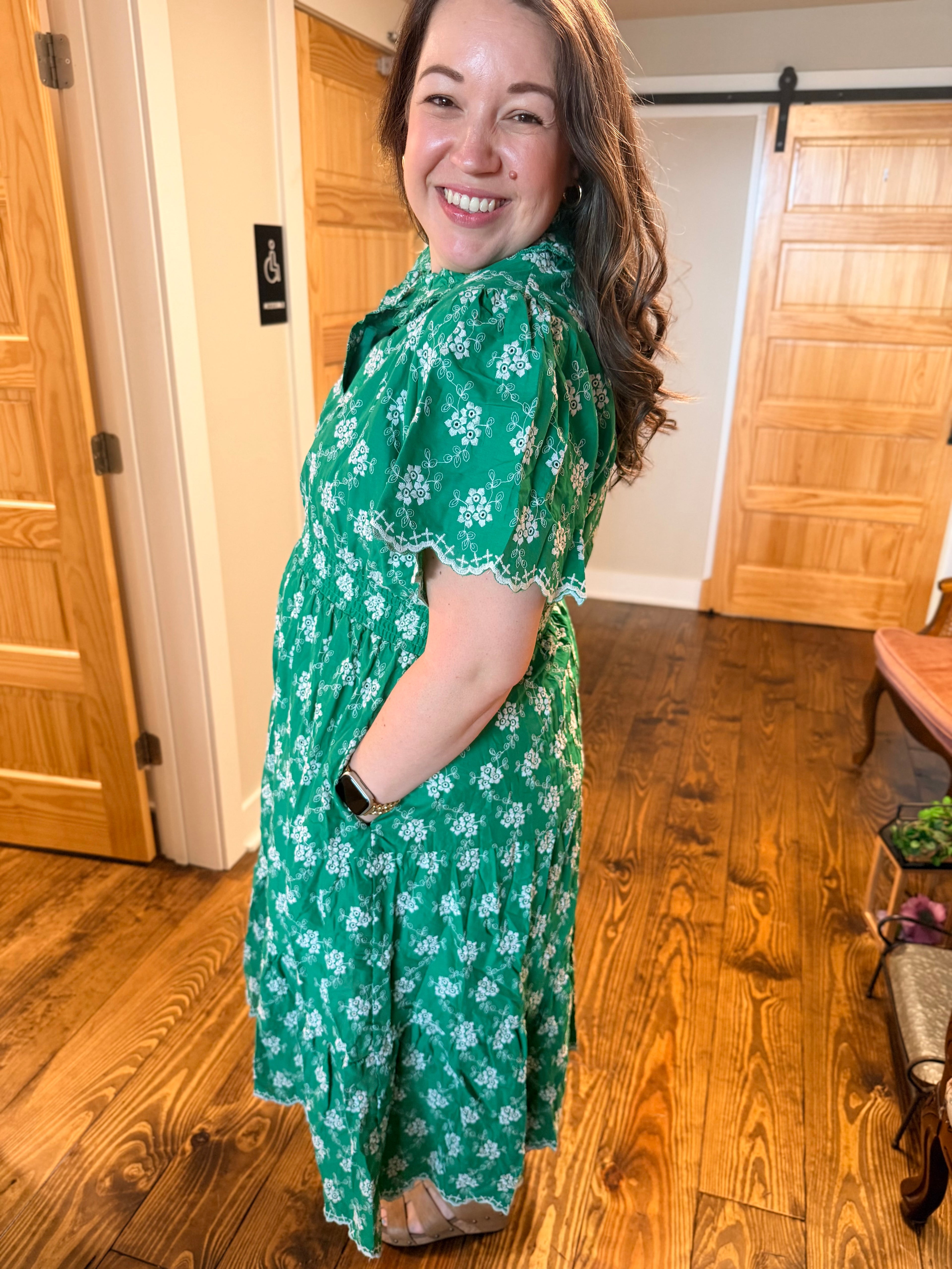 The Emerald Afternoon Dress 💚✨