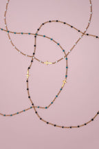 Beaded Cross Necklace