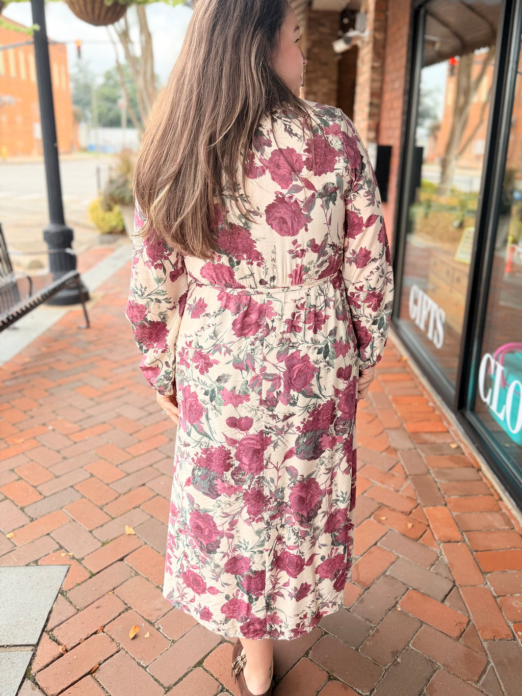 Forever in Bloom Floral Midi Dress
