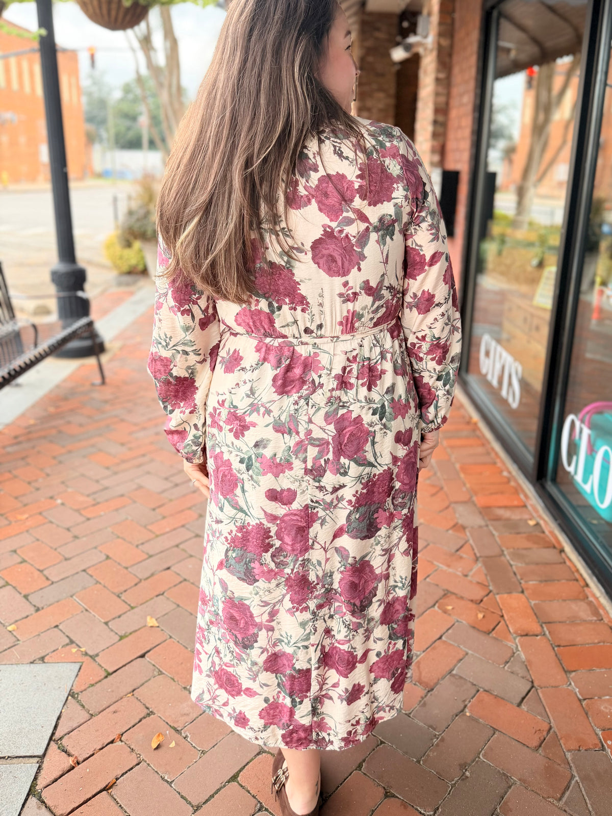 Forever in Bloom Floral Midi Dress