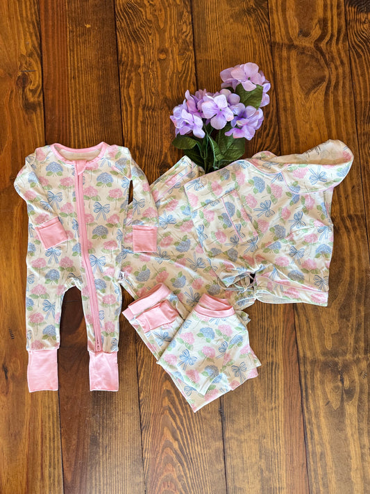 "Our Favorite Things" Bamboo Zippie Pajamas