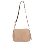 Mila 3 Compartment Crossbody Bag With Guitar Strap