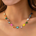 Multicolor Gemstone Necklace