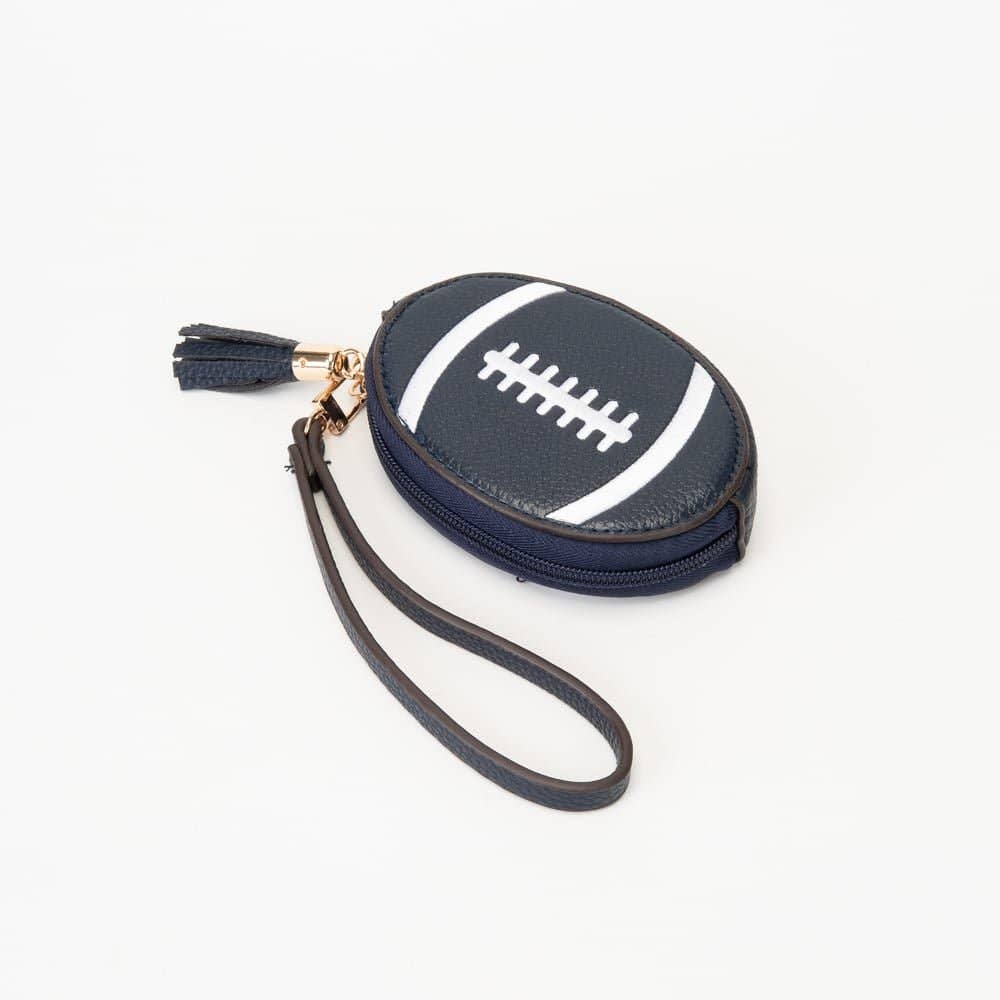Football Wristlet with Tassel