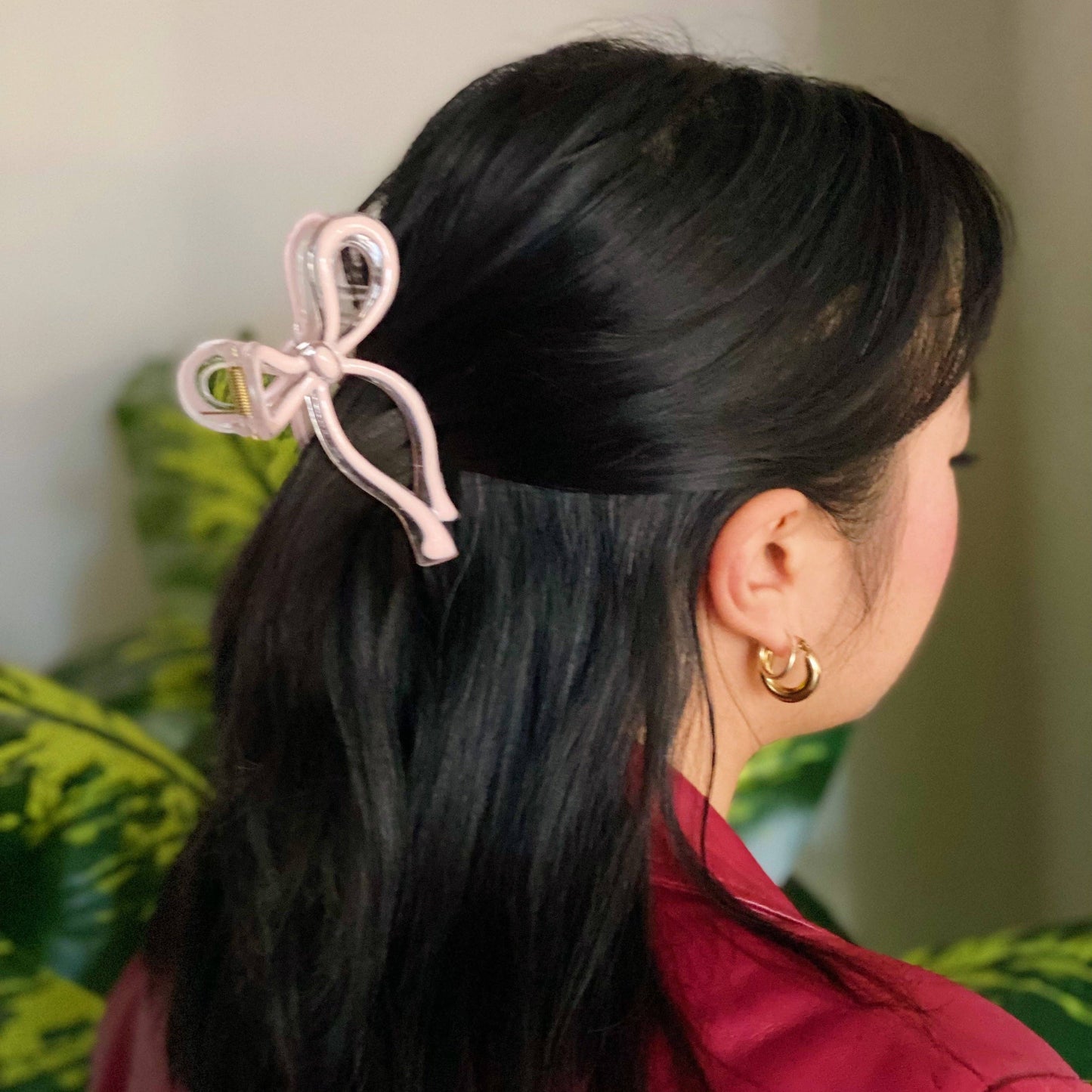 Annie Bow Hair Claw Clip