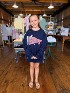 A Vintage Flair Jackson Pennant Sweatshirt