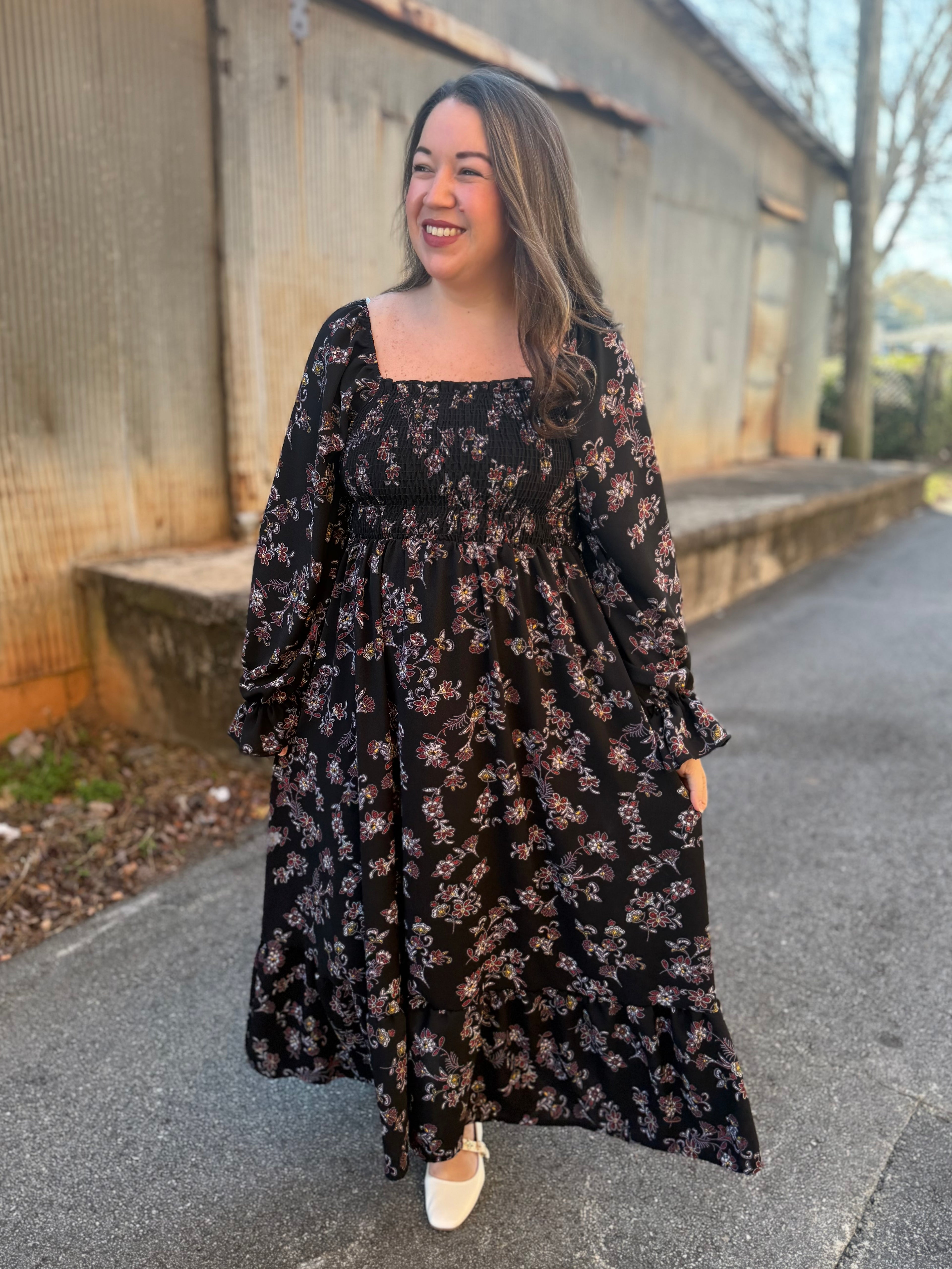 Moonlit Meadows Maxi Dress