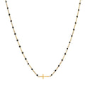 Beaded Cross Necklace