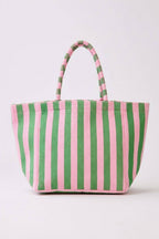 Striped Terry Beach Tote Bag