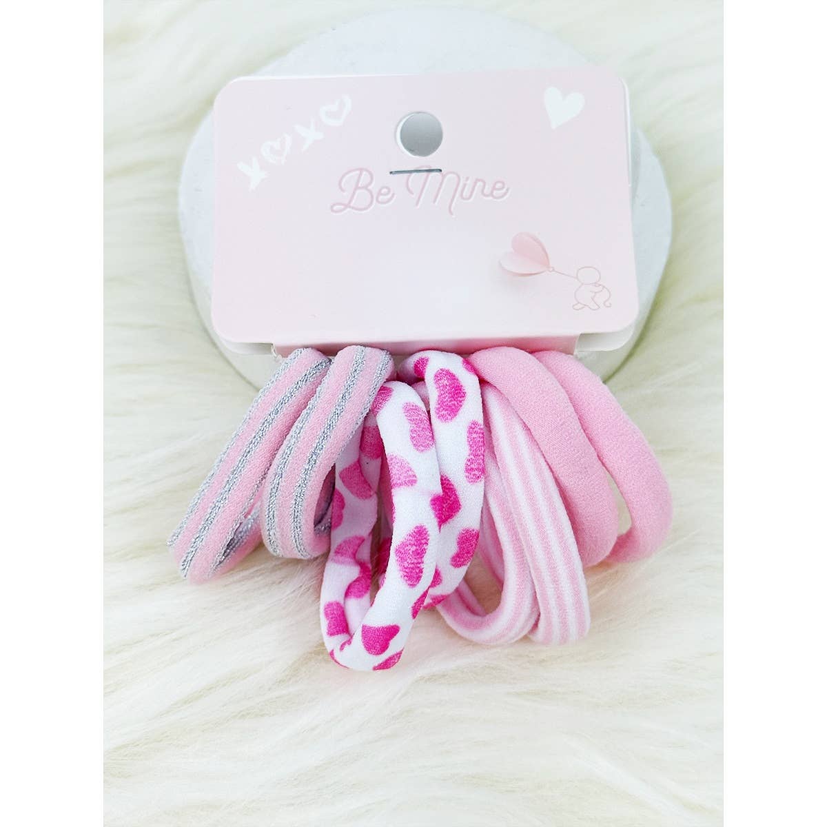 Pretty in Pink Hair Tie Set