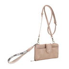 Jolie Crossbody Wallet With Boho Wrist Strap