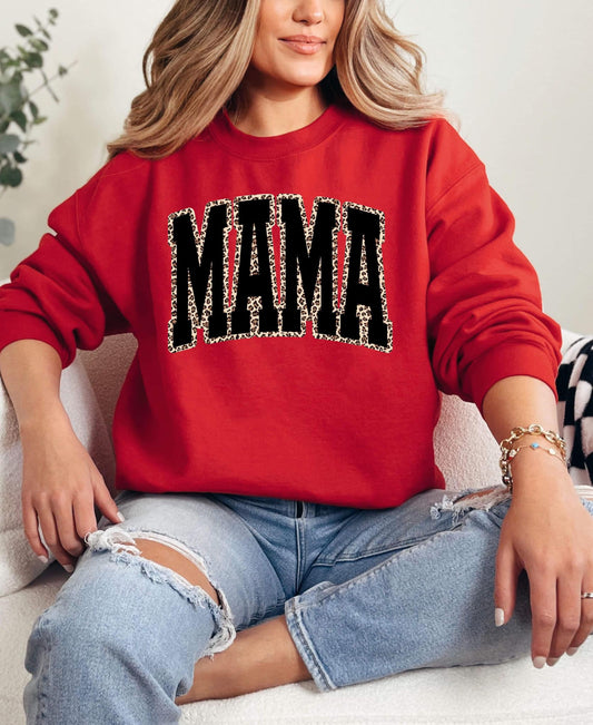 Mama Leopard Sweatshirt