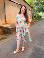 The Garden Grace Midi Dress