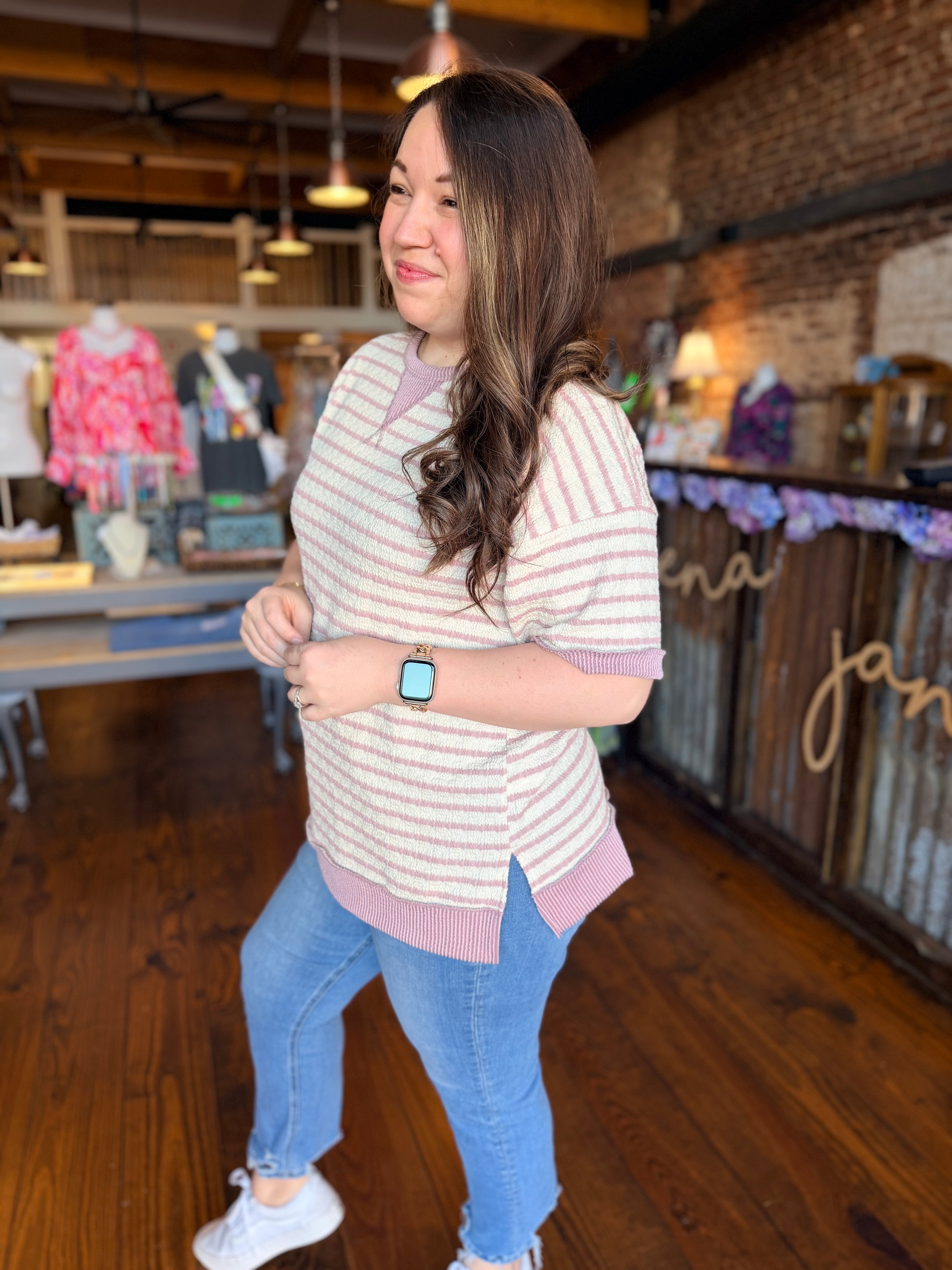 The Sweet & Simple Stripe Top